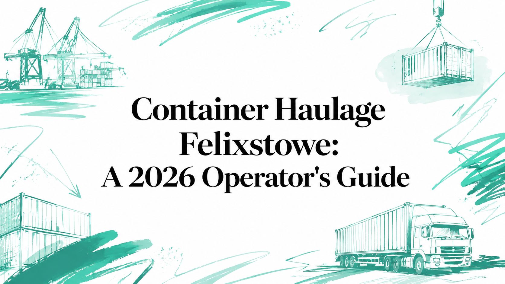Container Haulage Felixstowe: A 2026 Operator's Guide
