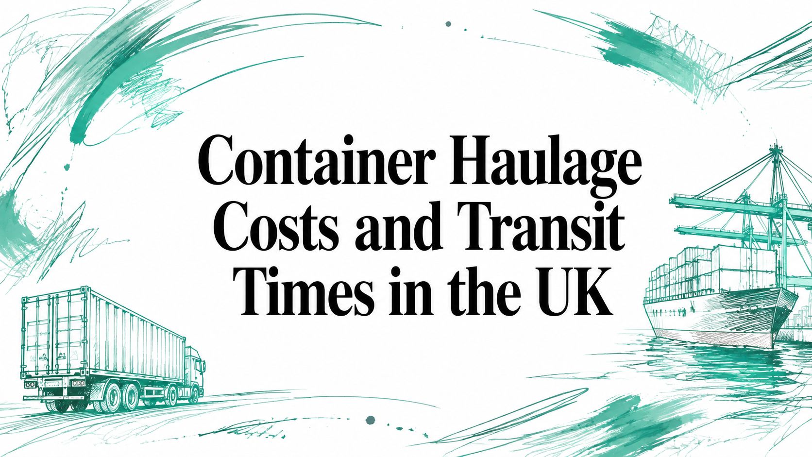 Container Haulage Costs and Transit Times in the UK