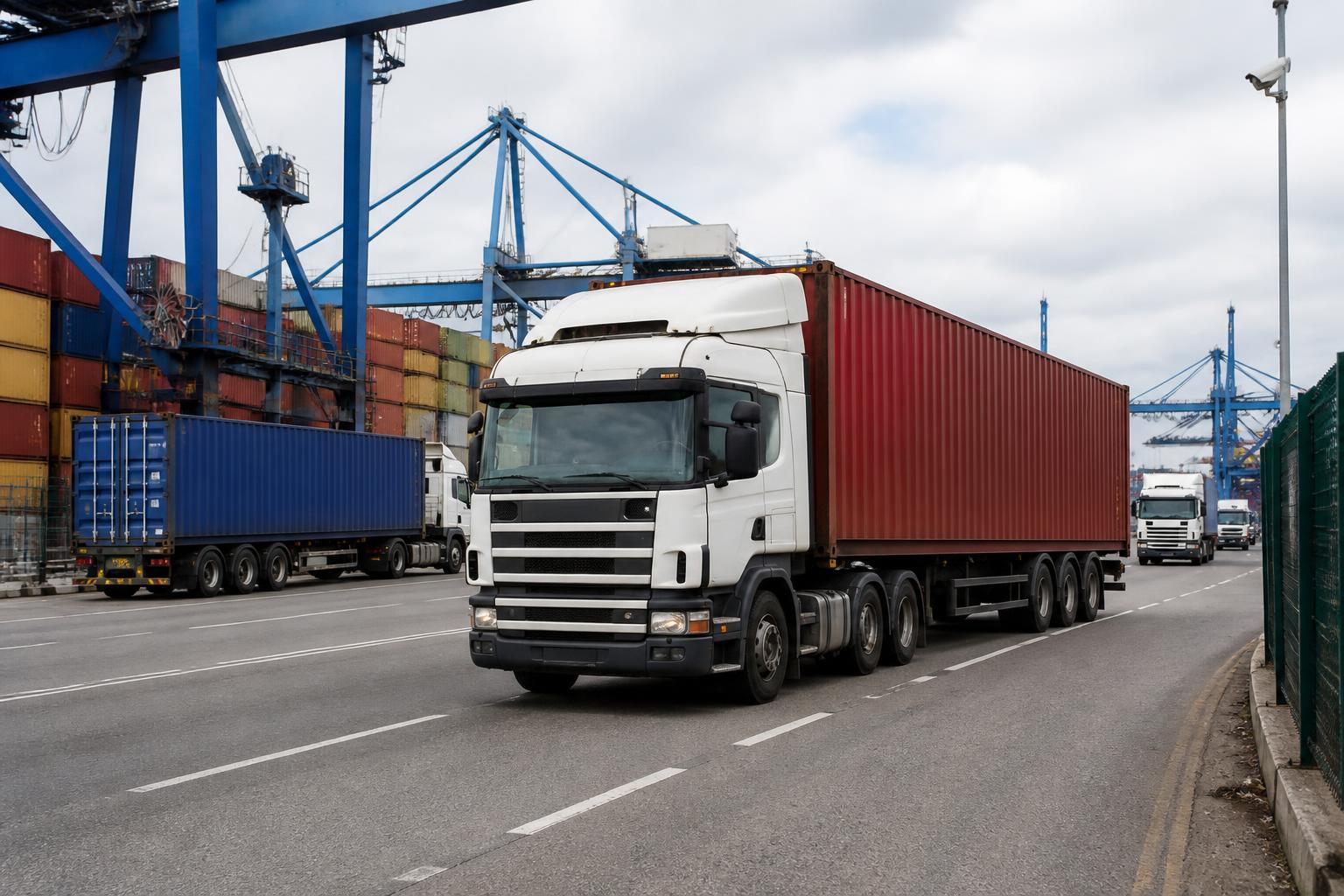 How Felixstowe container haulage actually gets organised