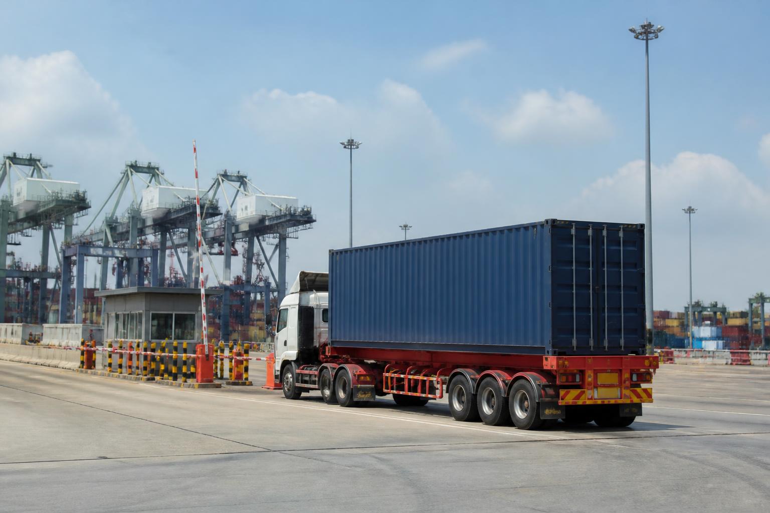 How LGW VBS affects container haulage planning