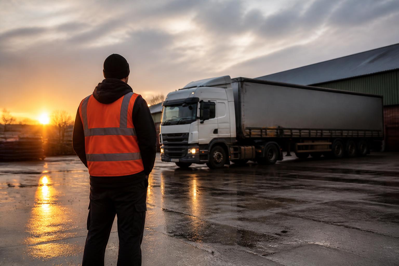 How lorry haulage works when the day will not sit still