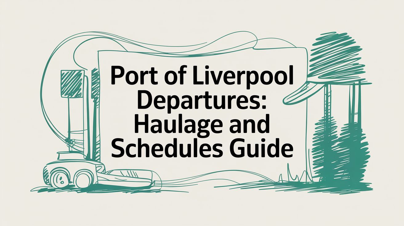 Port of Liverpool Departures: Haulage and Schedules Guide