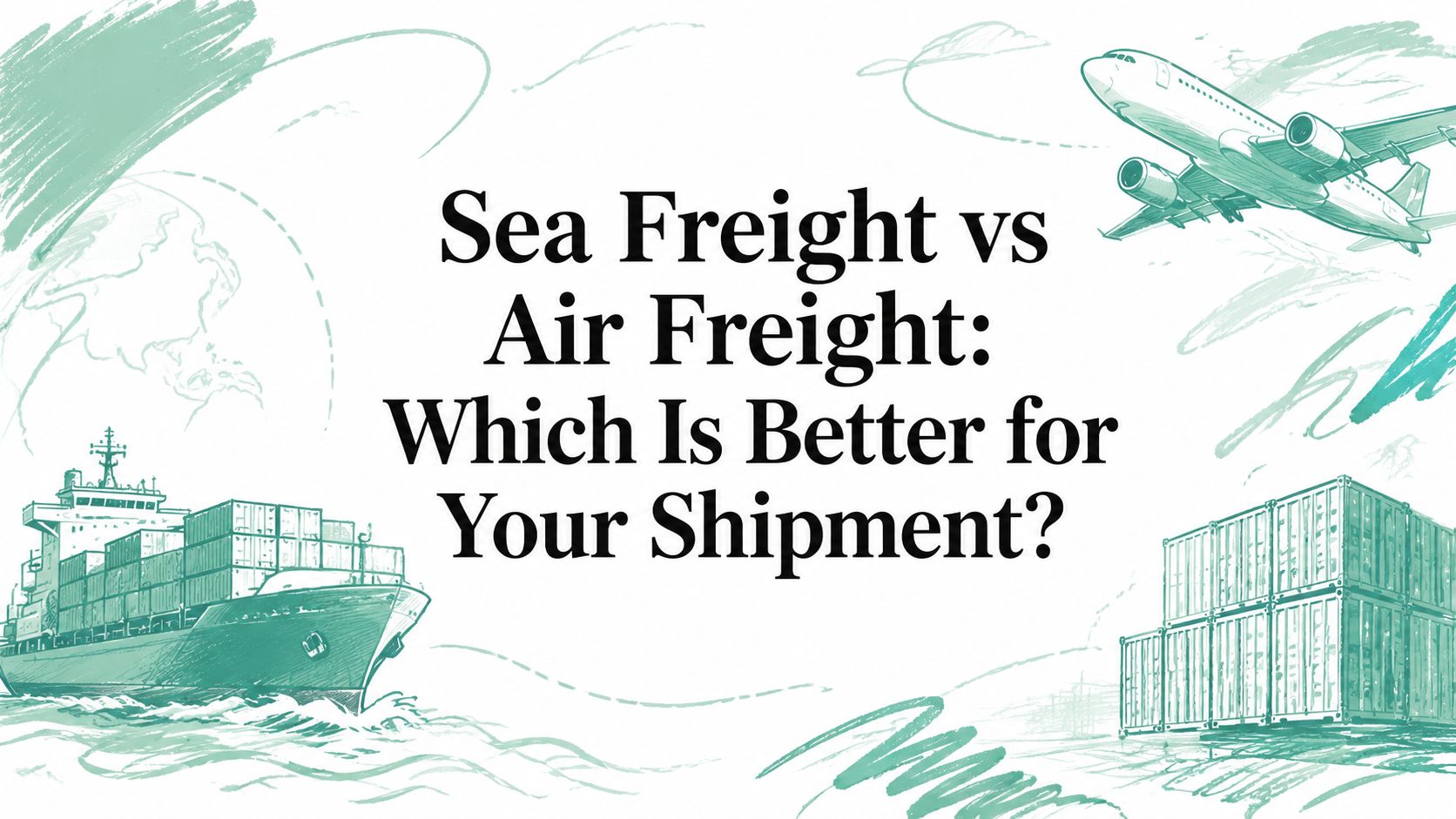 Sea Freight vs Air Freight: Which Is Better for Your Shipment?