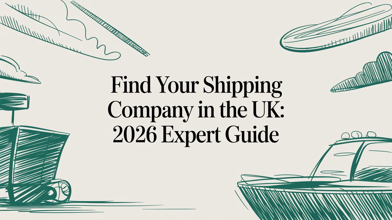 Find Your Shipping Company in the UK: 2026 Expert Guide