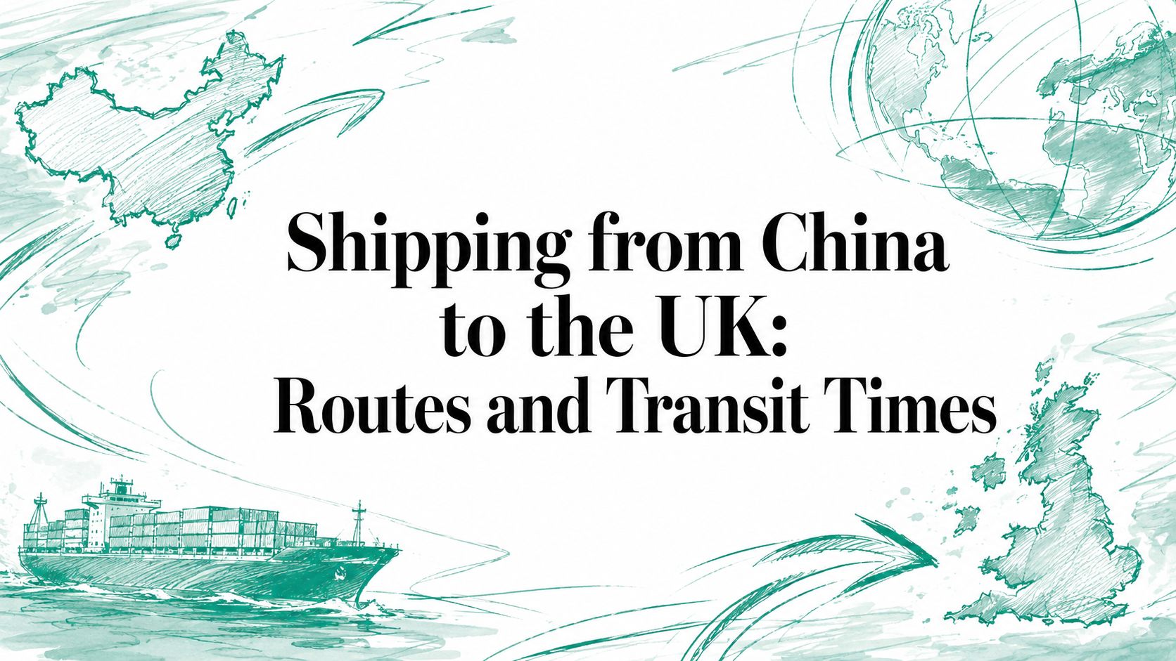 Shipping from China to the UK: Routes and Transit Times