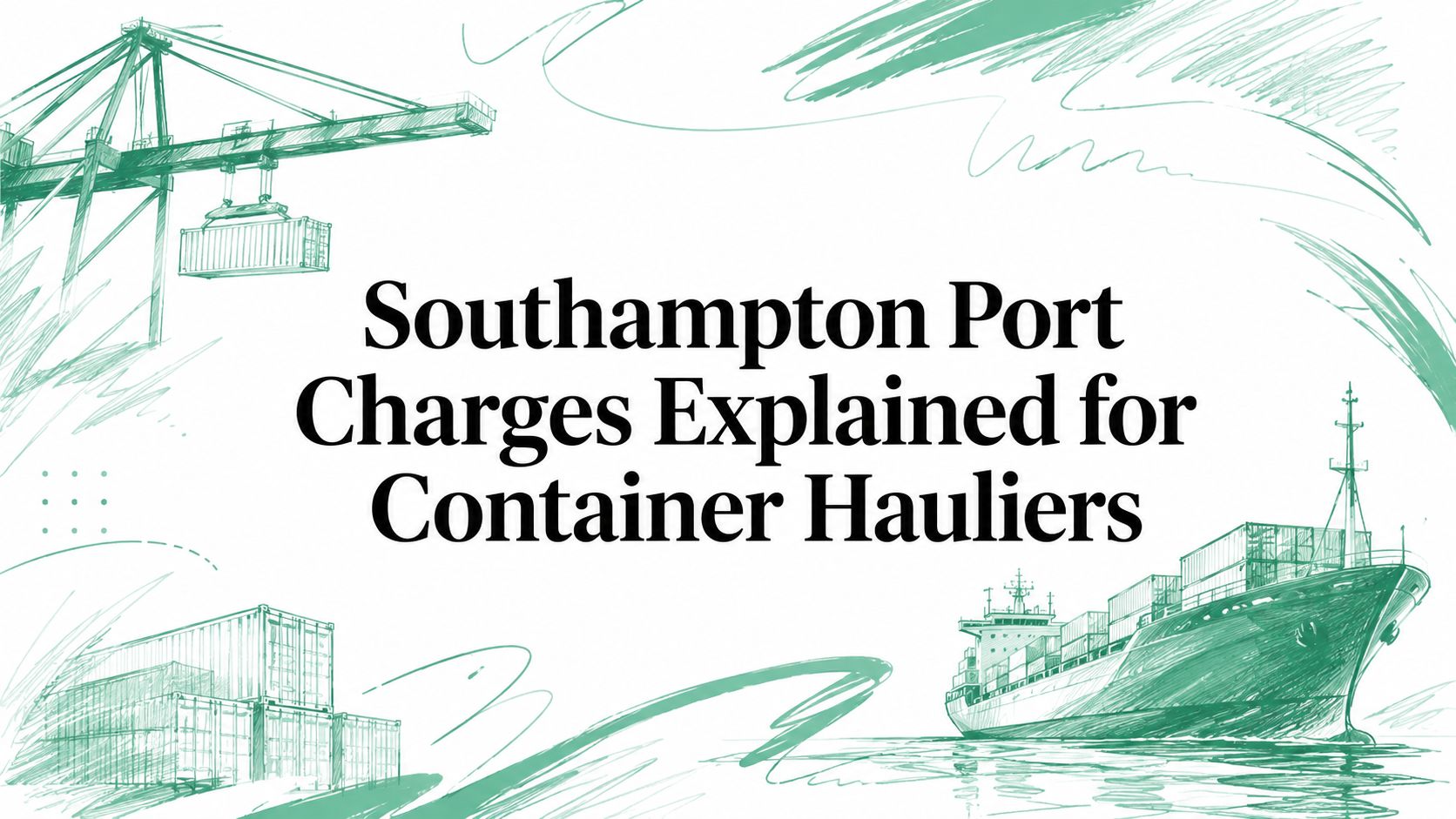 Southampton Port Charges Explained for Container Hauliers