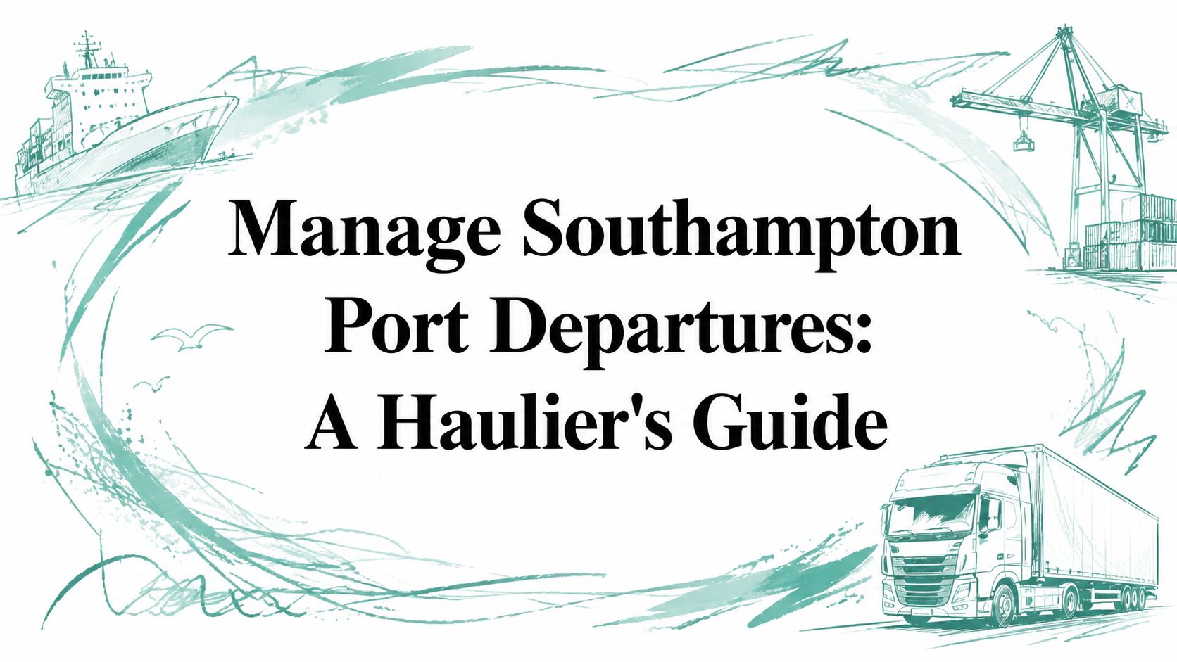 Manage Southampton Port Departures: A Haulier's Guide