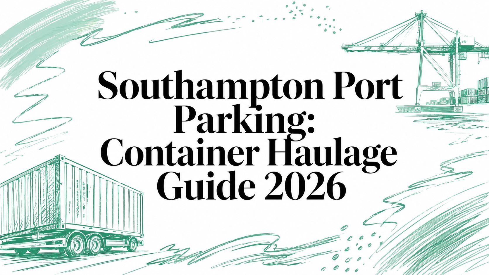 Southampton Port Parking: Container Haulage Guide 2026