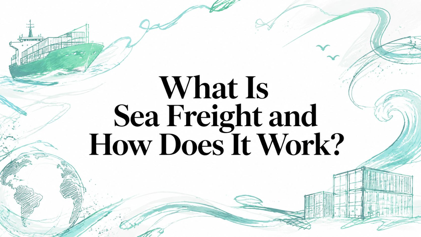 What Is Sea Freight and How Does It Work?